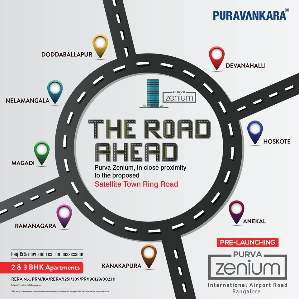Purva Zenium in close proximity Satellite Town Ring Road in Bangalore Update